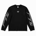 SCRIPT LONGSLEEVE - BLACK