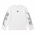 SCRIPT LONGSLEEVE - WHITE